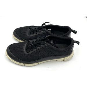 Ecco Intrinsic 1 Knit Athletic‎ Running Shoe Womens Black White US 8-8.5 EU 39